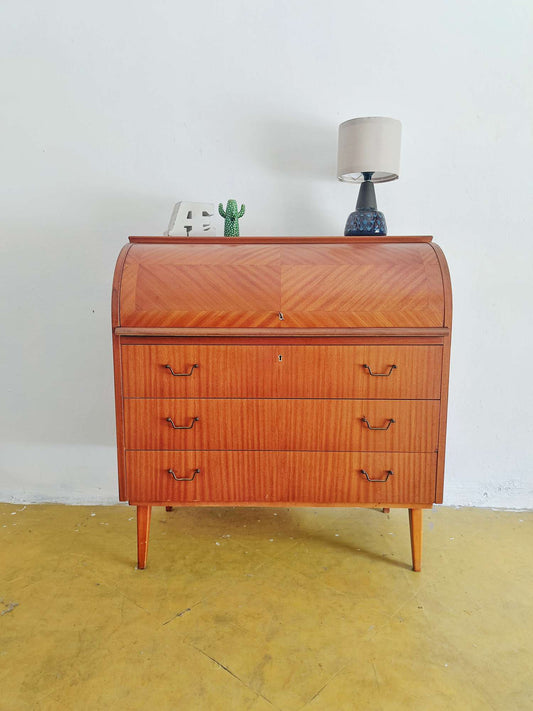 Scrittoio design danese vintage anni 50 [84vnt] misure L.90 H.96 P.47