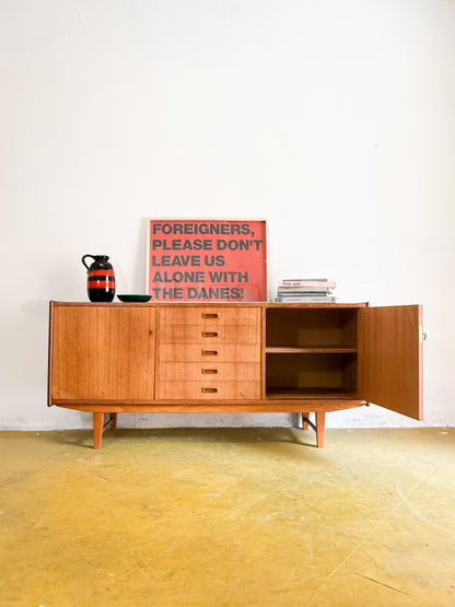 Sideboard design svedese vintage anni 60 [91sw26295] misure L.160 H.74 P.42
