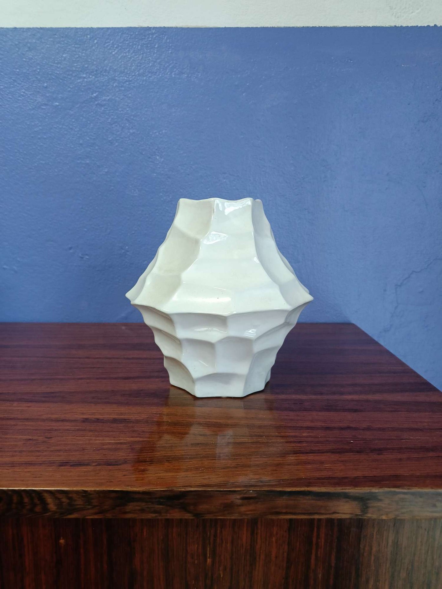 Vaso design scandinavo vintage anni 60 [76bianco]