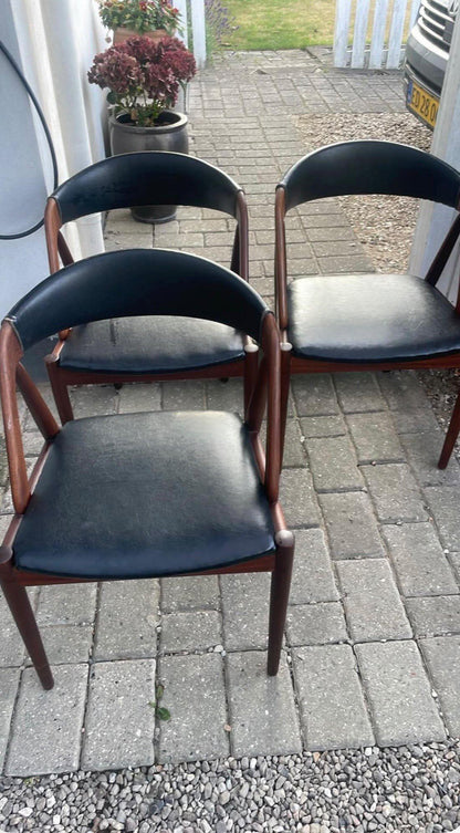 Set 4 sedie Kai Kristiansen n.31 design danese vintage anni 50 | 99vnt11