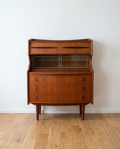 Scrittoio Danese Anni '50 Teak | Restaurata | 99vnt-sec