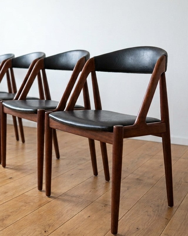Set 6 sedie Kai Kristiansen n.31 design danese vintage anni 50 | 99vnt11
