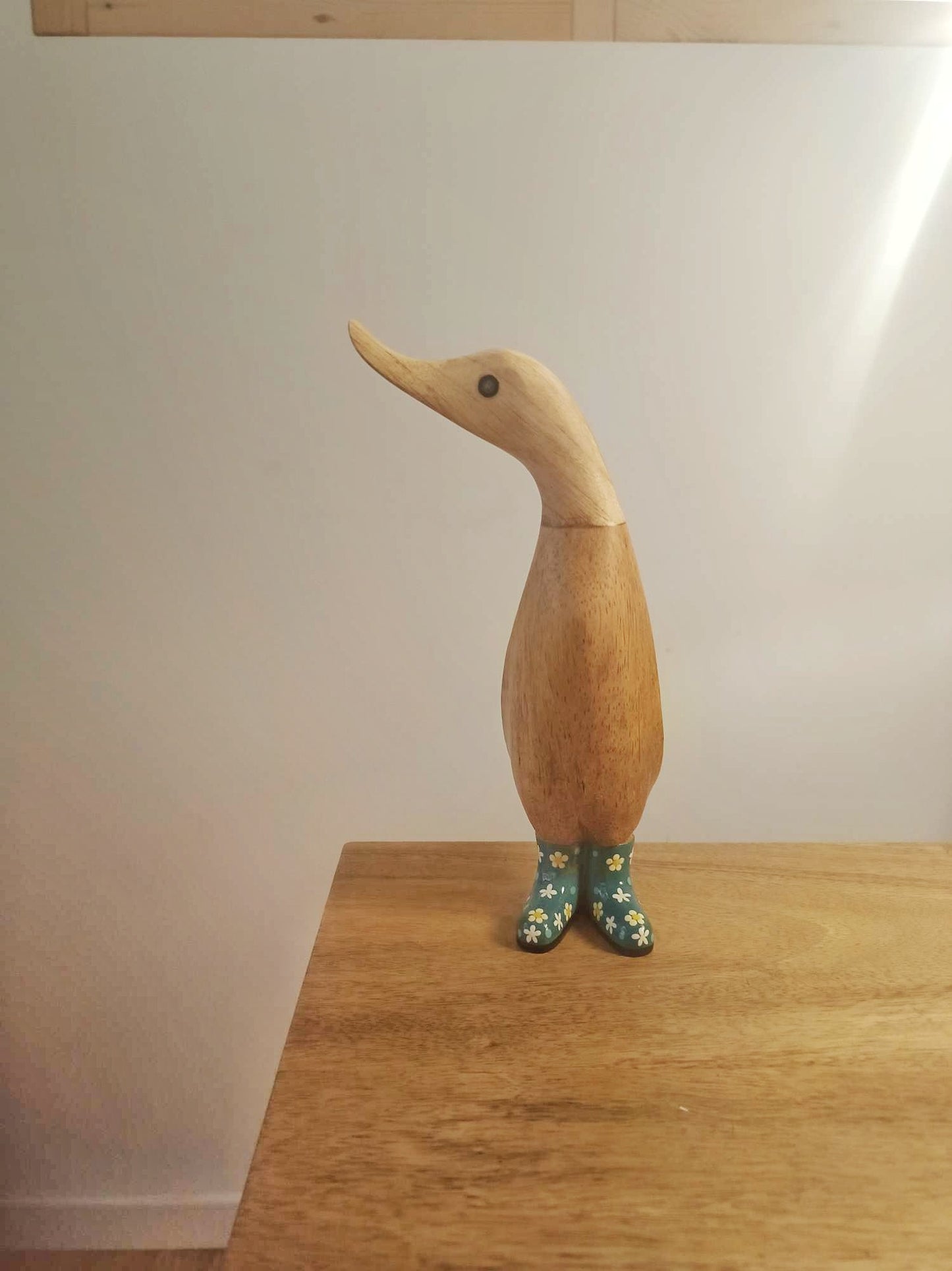 Papera a fiori stivale turchese [2]