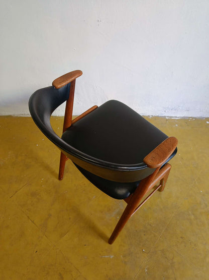 Sedia KS design danese originale vintage anni 60 [90vnt-KS] misure L.54 H.75/45 P.52