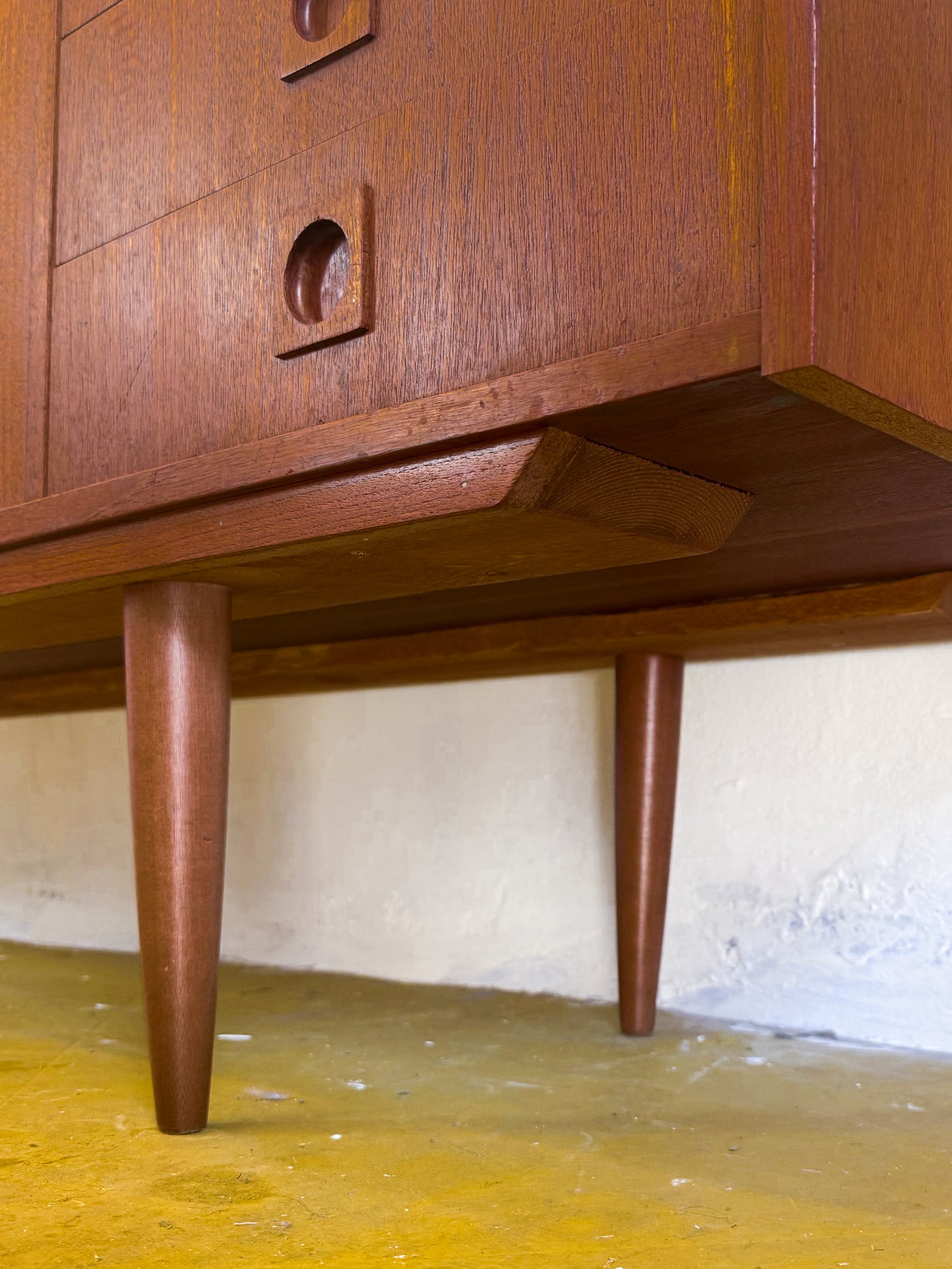 Sideboard design danese vintage anni 50 [91vnt1] misure L.242 H.84 P.42