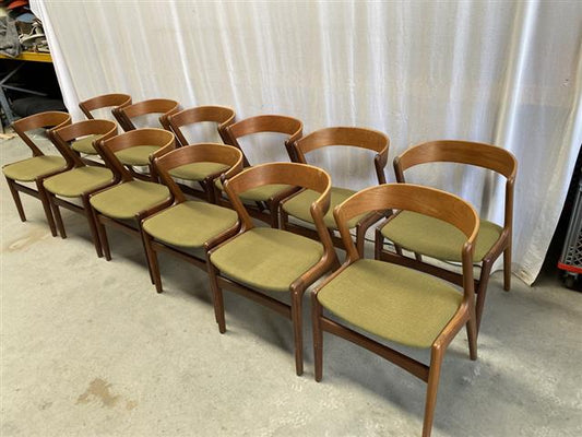 Sedie Korup vintage design danese anni 60 [j44125] misure su richiesta
