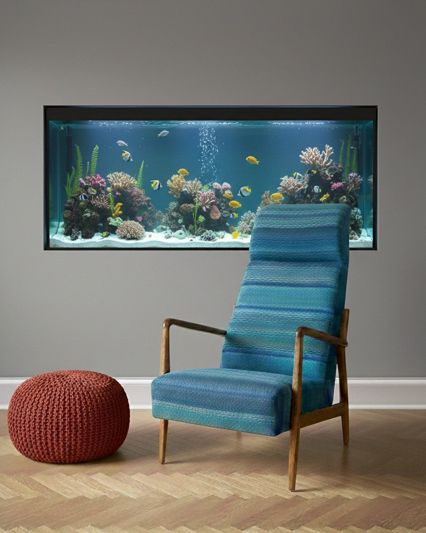 Poltrona Lounge Vintage Svedese Teak Anni '50 | Schienale Alto