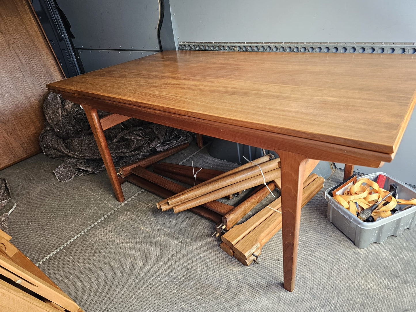 Tavolo Johannes Andersen rettangolare allungabile Danese Vintage Anni '60 Teak 158cm | IN ARRIVO A NOVEMBRE