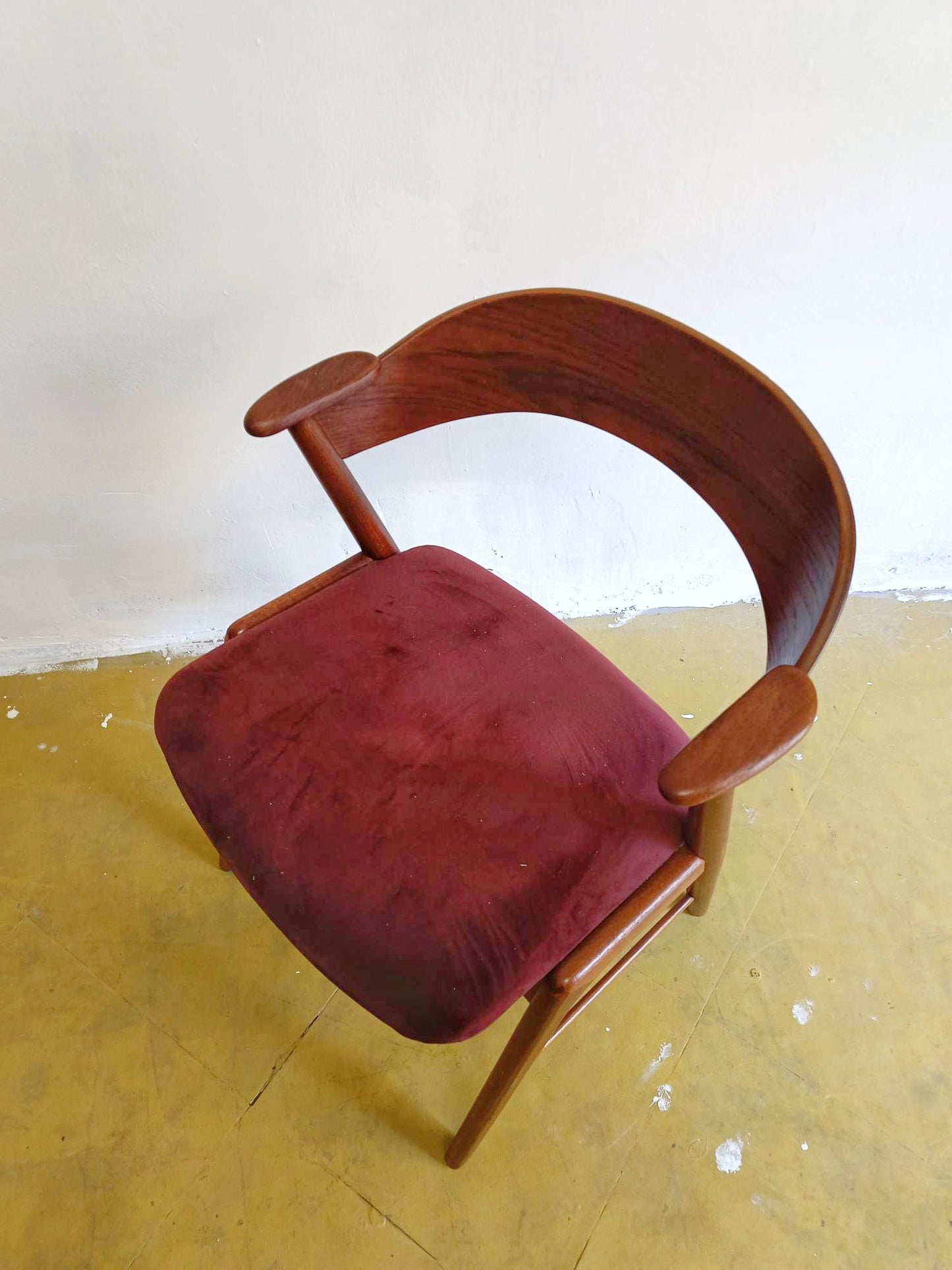 Sedia KS design danese originale vintage anni 60 [91vnt-KS] misure L.54 H.75/45 P.52