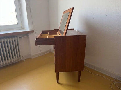 Toletta Design Danese Anni '50 Teak con Specchio | 99mkt3b