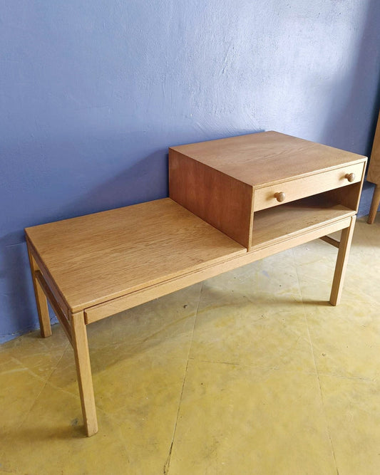 Panca per telefono "Casino" Engström Myrstrand design svedese vintage anni 60 [84sw25737] misure L.100 H.60 P.47