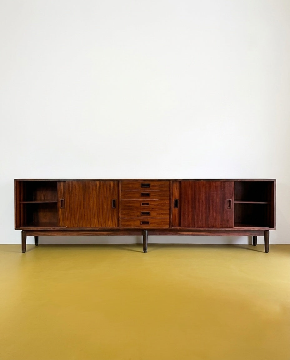 Sideboard Danese Palissandro 300cm Cinque Cassetti | 3m