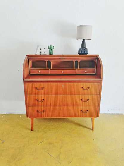 Scrittoio design danese vintage anni 50 [84vnt] misure L.90 H.96 P.47