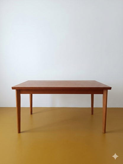 Tavolo BRDR FURBO Danese Vintage Anni '60 Teak 2 Allunghe | 145cm | 97vnt3