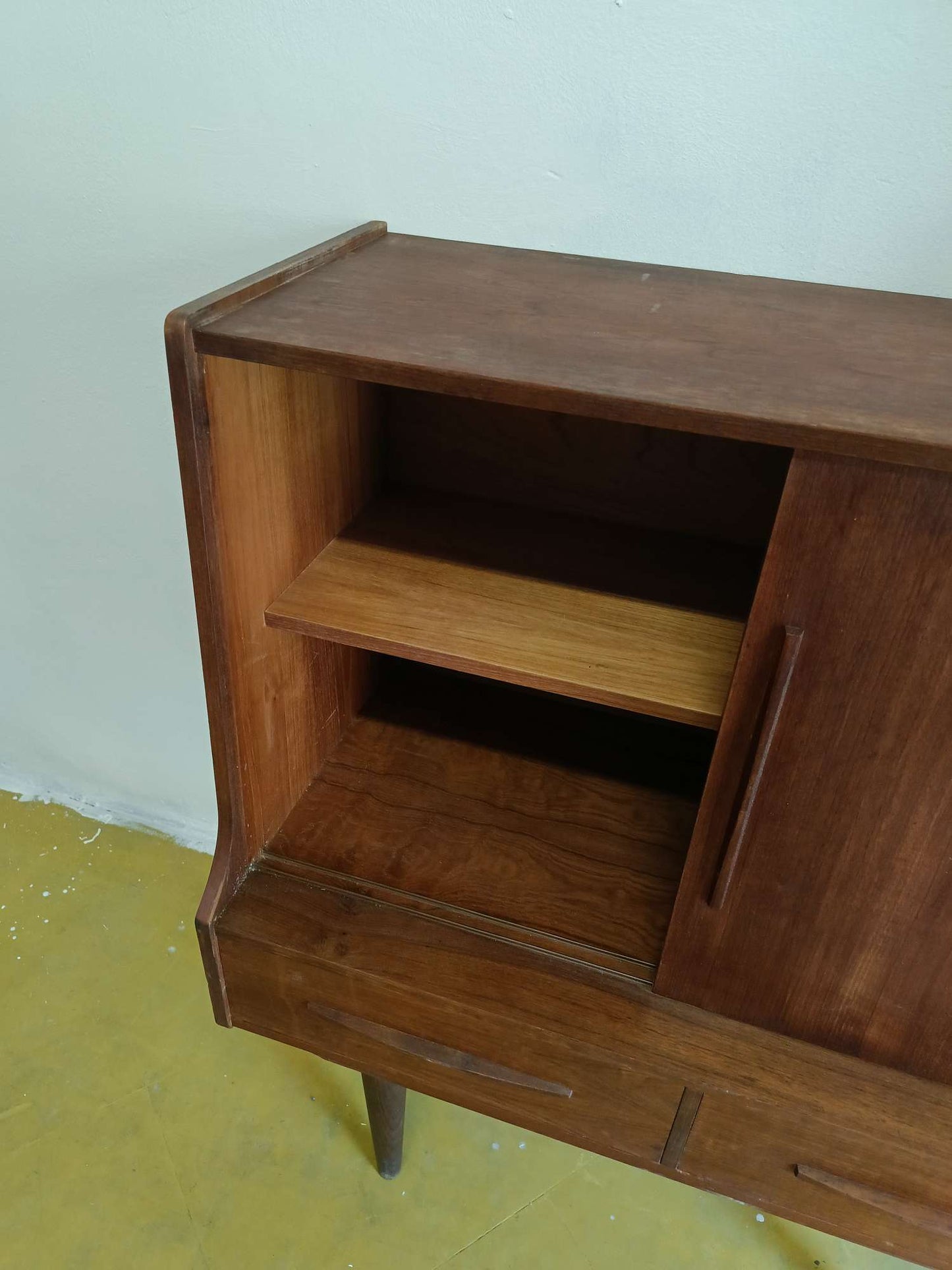 Credenza design danese vintage anni 50 [91vnt6] misure L.100 H.108 P.48 * IN FASE DI RESTAURO *
