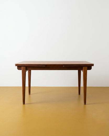 Tavolo Danese Vintage Anni '60 Teak 2 Allunghe | 140cm | 98vnt