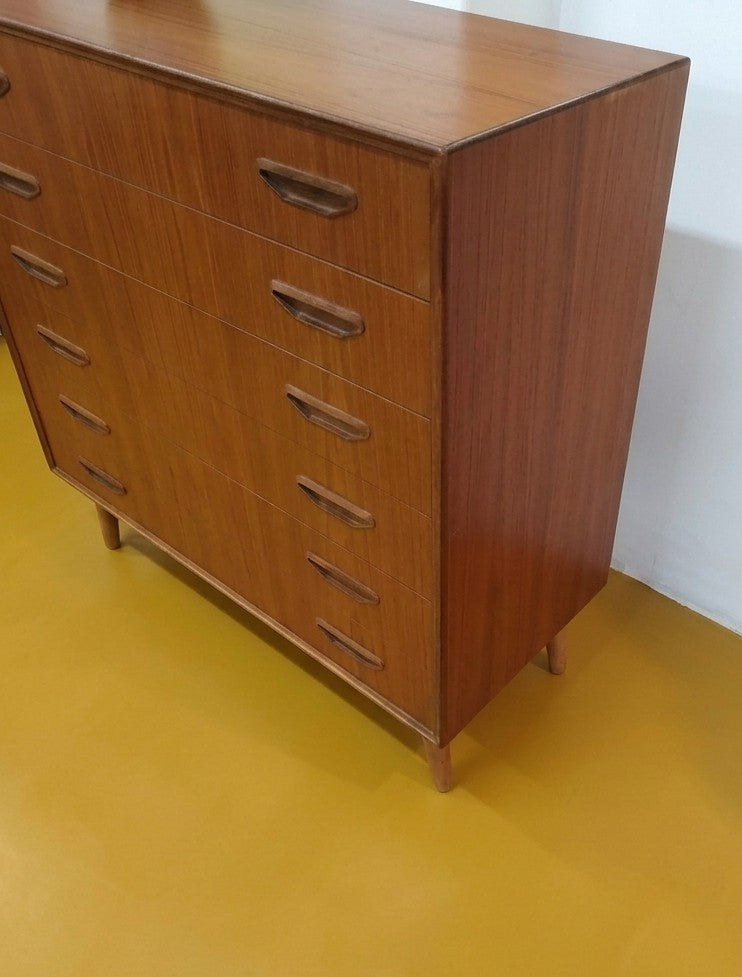 Cassettiera Teak Danese Anni 50 | 100cm | 95vnt100