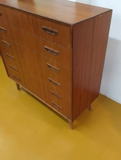 Cassettiera Teak Danese Anni 50 | 100cm | 95vnt100