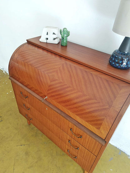 Scrittoio design danese vintage anni 50 [84vnt] misure L.90 H.96 P.47
