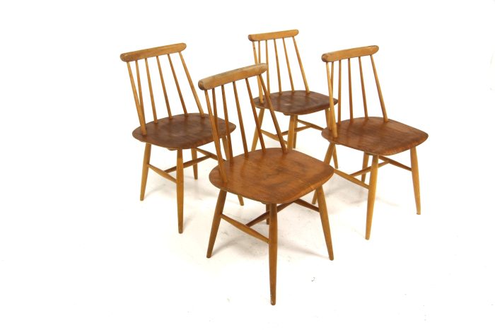 Sedie "Fanett" Ilmarie Tapiovaara design svedese vintage anni 50 [sw28123]