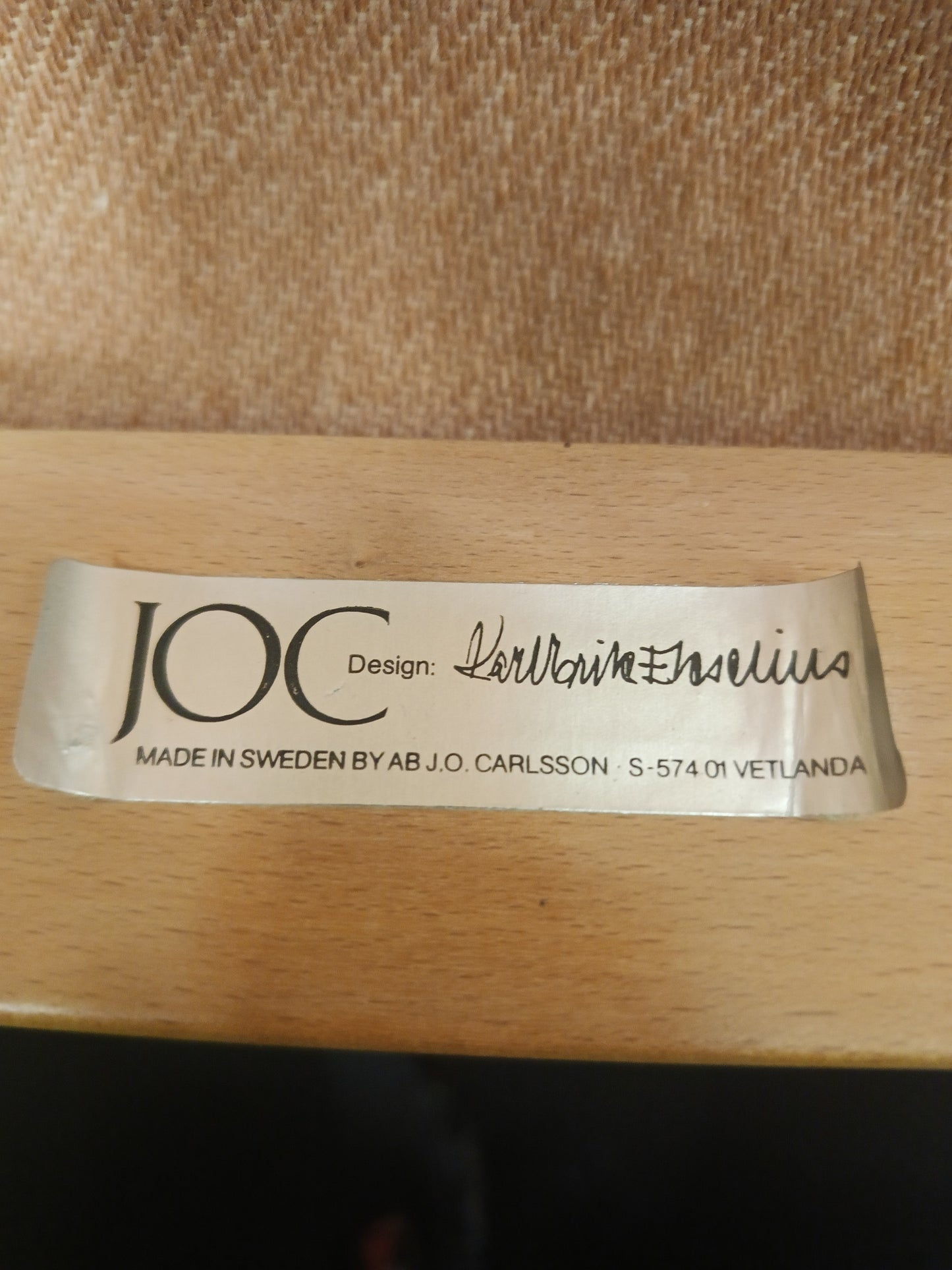 Poltroncina JO Carlsson design svedese anni 60 | 95mk2