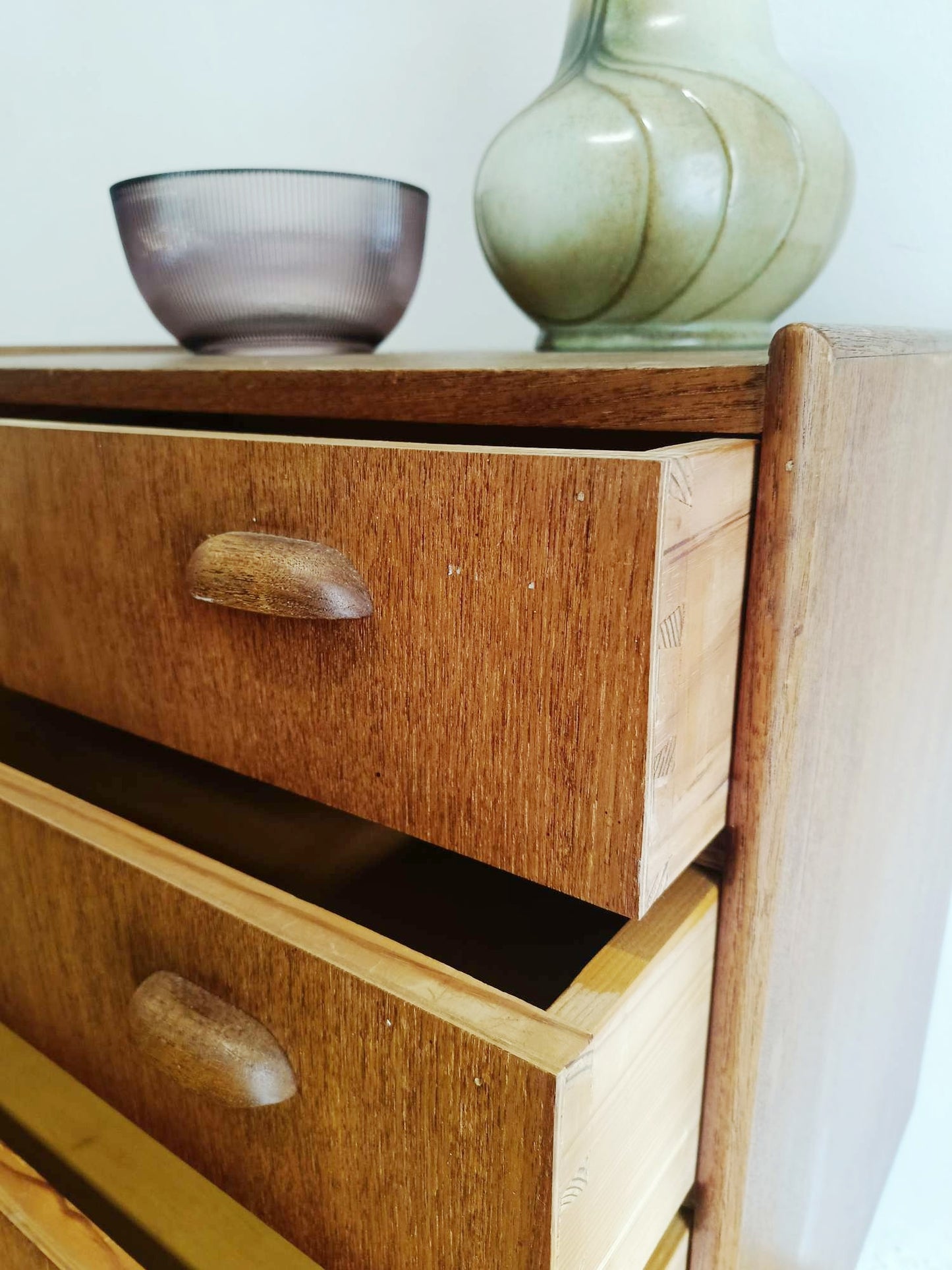 Cassettiera Danese Vintage Anni 50 Teak | Quattro Cassetti 79cm