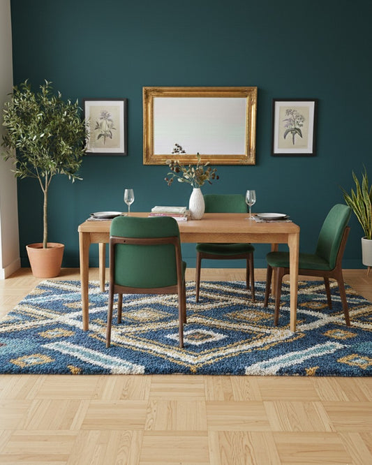 Tavolo Henning Kjærnulf rettangolare allungabile Danese Vintage Anni '60 Quercia 139cm