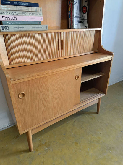 Libreria Johannes Sorth design danese vintage anni 50 [89ck1799] misure L.182 H.100 P.43