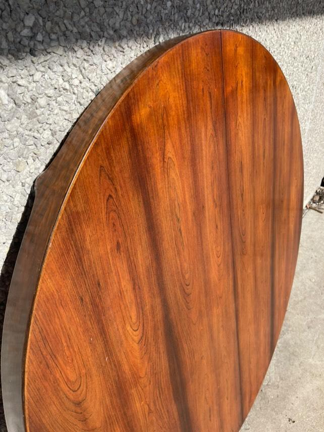 Tavolo rotondo Kai Kristensen design danese vintage anni 60 [93vnt] misure L.120+50 H.73 * E' IN ARRIVO A SETTEMBRE *