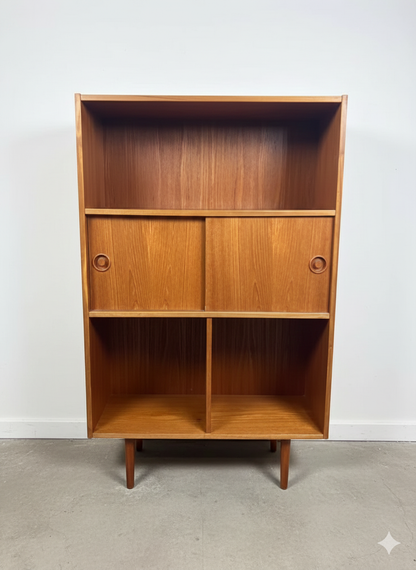 Libreria design danese vintage anni 50 [ck1920] misure L.80 H.129 P.32 * IN ARRIVO A GENNAIO*