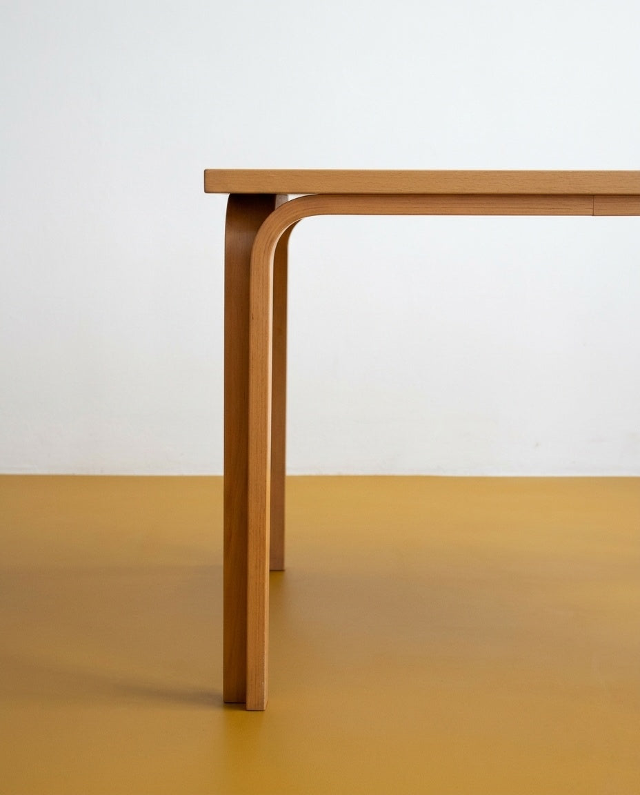 Tavolo Magnus Olesen nero design danese anni 60 | 140cm | 98ck2