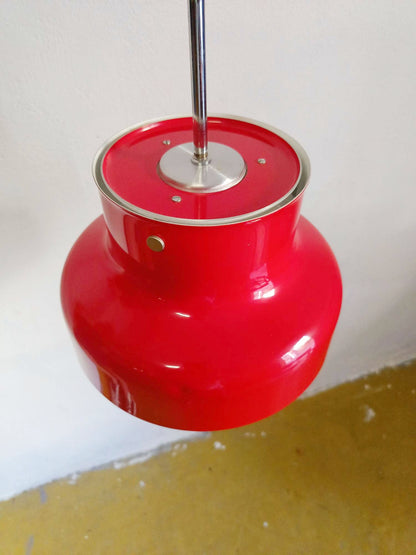 Lampada a sospensione "Bumling" Anders Pehrsson design svedese vintage anni 60 [91sw22961] misure L.25 H.17