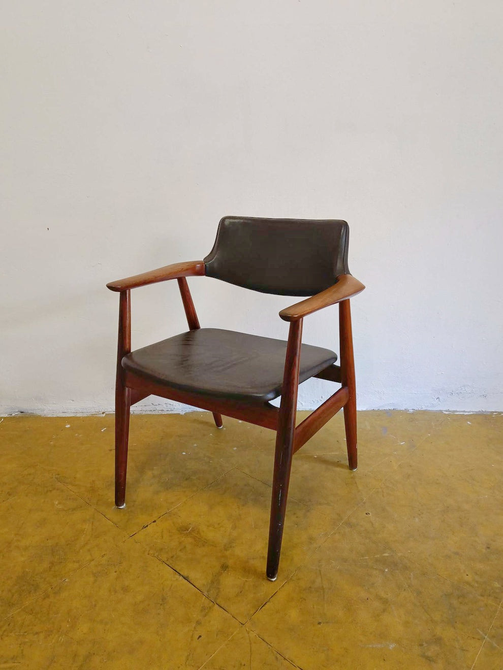Poltroncina Erik Kirkegaard Danese Vintage Anni '50 Teak