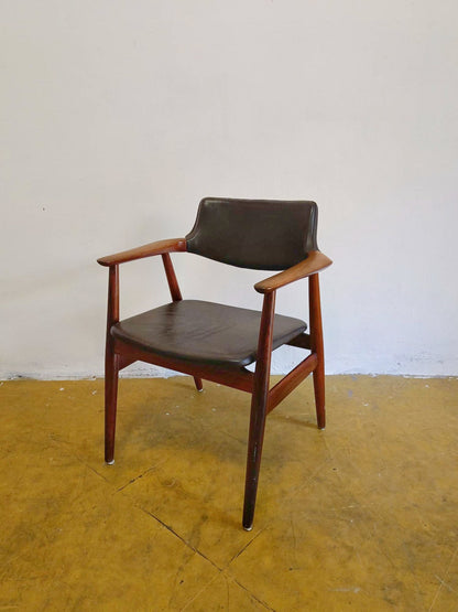 Poltroncina Erik Kirkegaard Danese Vintage Anni '50 Teak