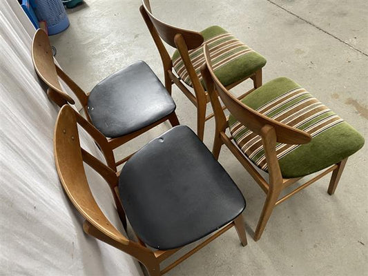 Sedie Farstrup n.210 design danese vintage anni 50 [94j] misure su richiesta * IN ARRIVO A NOVEMBRE *