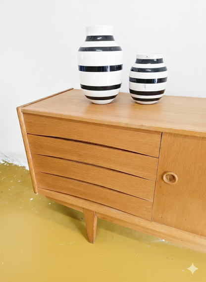 Sideboard Erik Wørts Svedese Vintage Anni '60 | Quercia Ante Cassetti 181cm