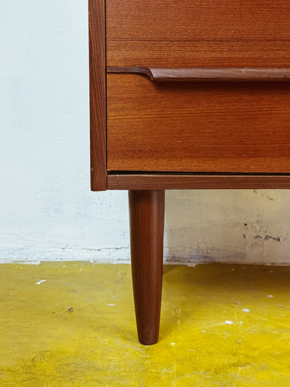 Cassettiera Vintage Danese Teak Anni 50 | 6 cassetti h106cm
