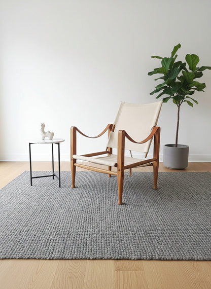 Poltrona Safari Kaare Klint in frassino e cuoio anni '30, design danese iconico con tela naturale