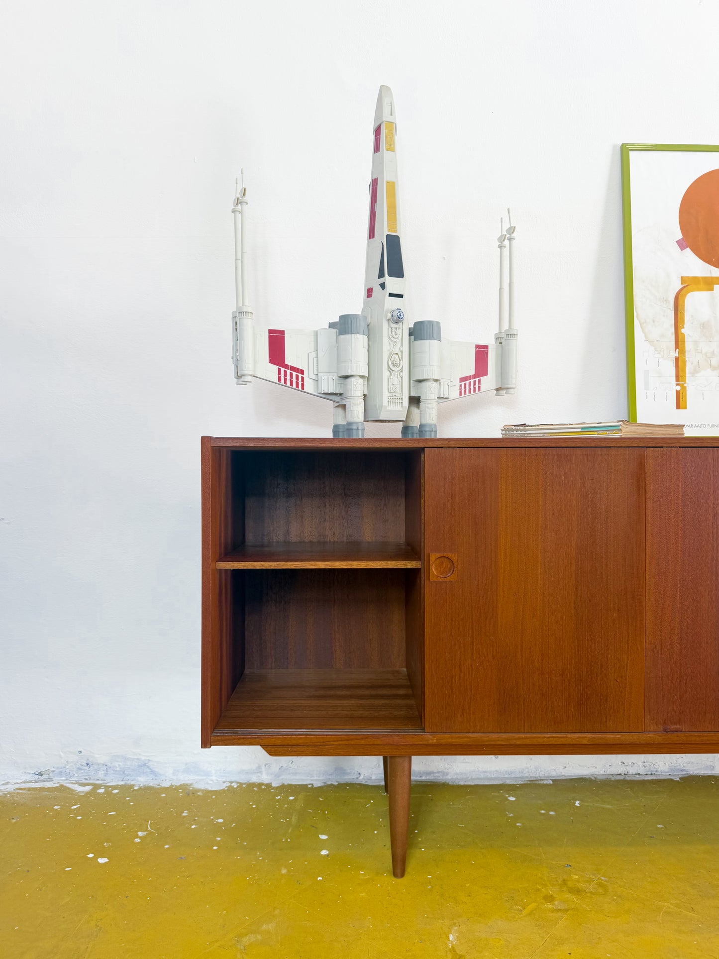 Sideboard design danese vintage anni 50 [91vnt1] misure L.242 H.84 P.42