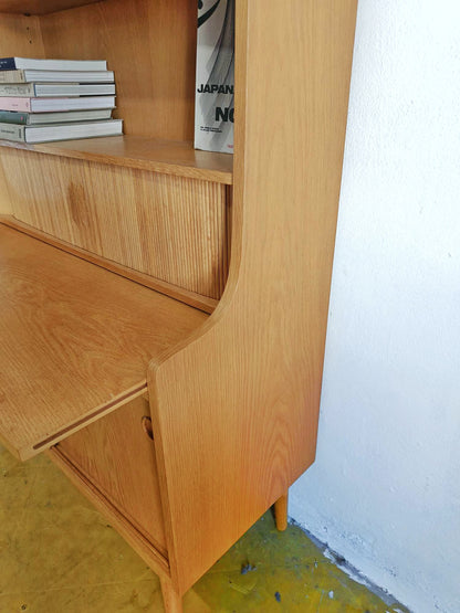 Libreria Johannes Sorth design danese vintage anni 50 [89ck1799] misure L.182 H.100 P.43