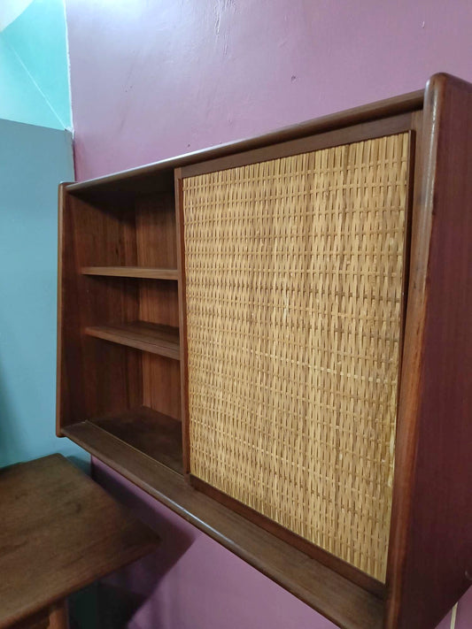 Specchio Arne Wahl Iversen vintage design danese originale anni 50 [72rdx-ratt] misure H.66 L.90 P.25