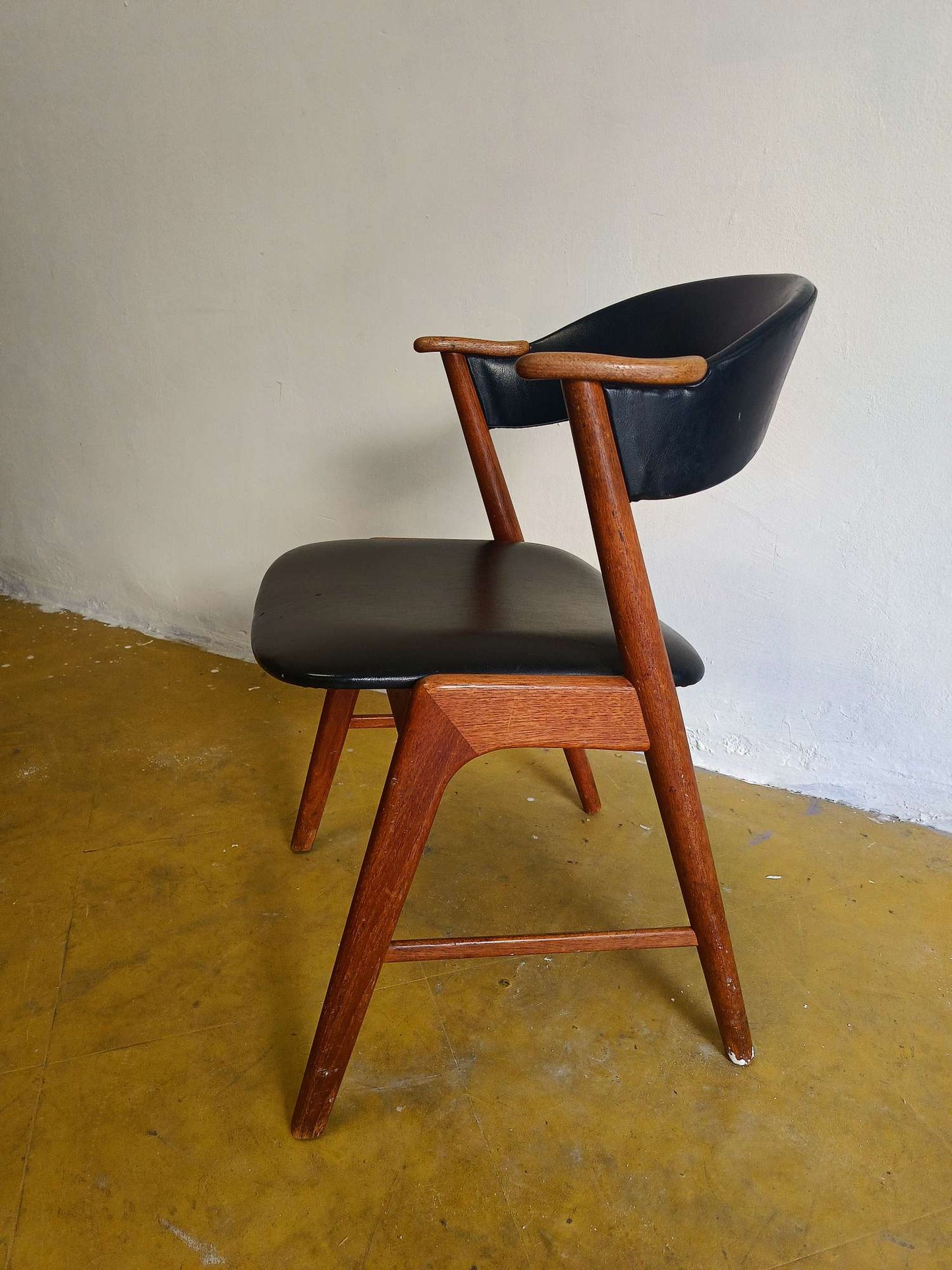 Sedia KS design danese originale vintage anni 60 [90vnt-KS] misure L.54 H.75/45 P.52