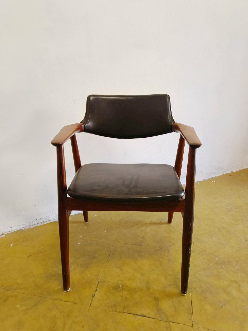 Poltroncina Erik Kirkegaard Danese Vintage Anni '50 Teak