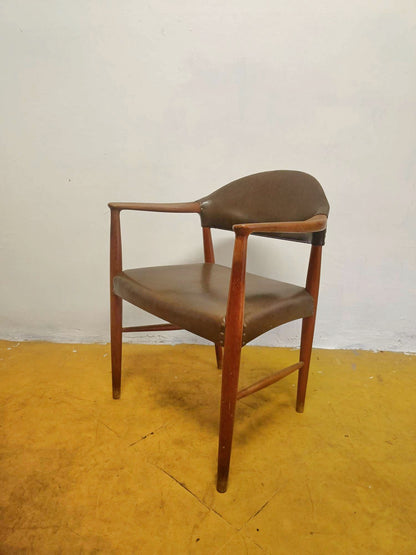 Poltroncina Kurt Olsen teak | braccioli design danese anni 60