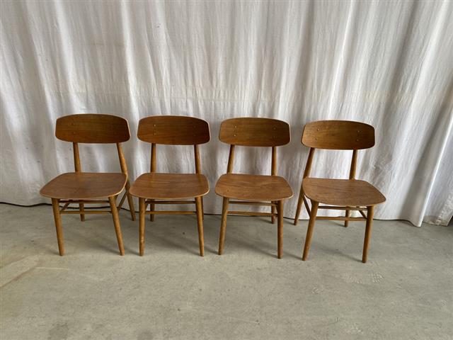 Sedie Illum Wikkelso vintage design danese anni 60 [j44130] misure su richiesta