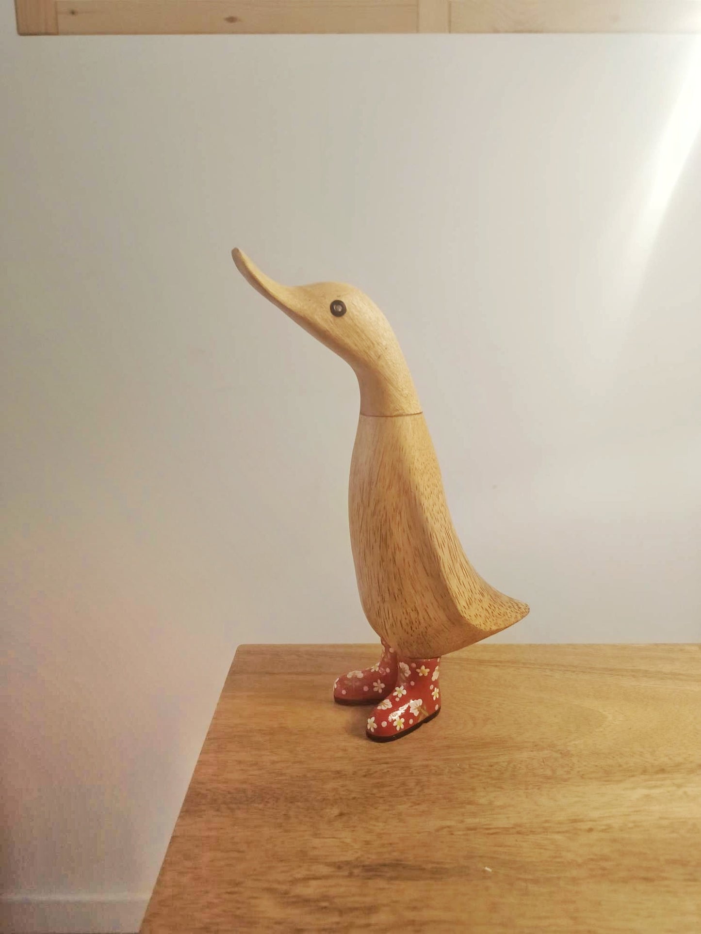 Papera a fiori stivale rossa [2]