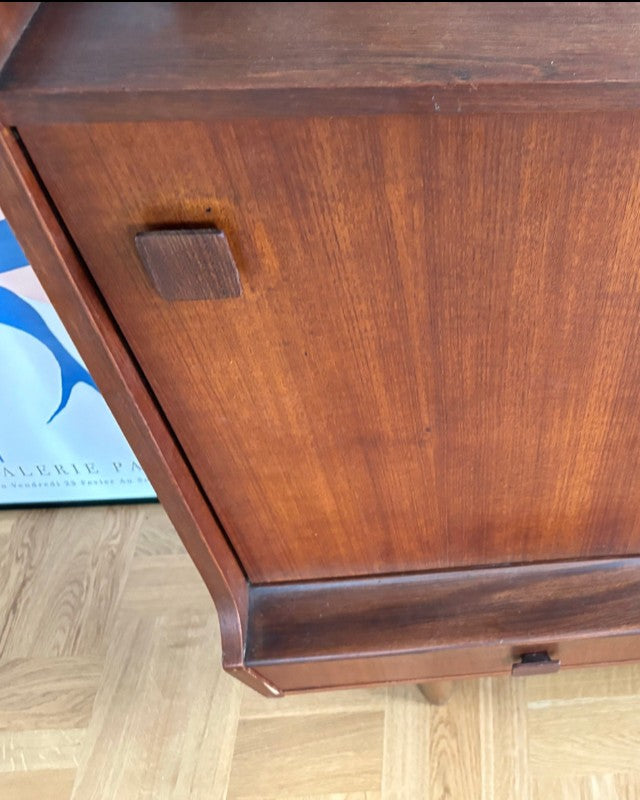Armadio teak due ante e cassetti | design danese anni '60 | 99vnt30