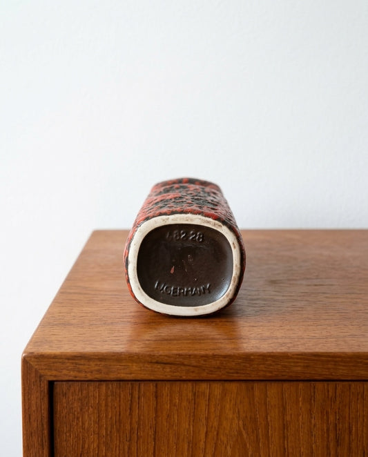 Vaso west germany vintage anni 60 [rosso]