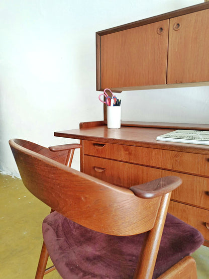 Credenza design danese vintage anni 50 [91vnt5] misure L.88 H.128 P.42