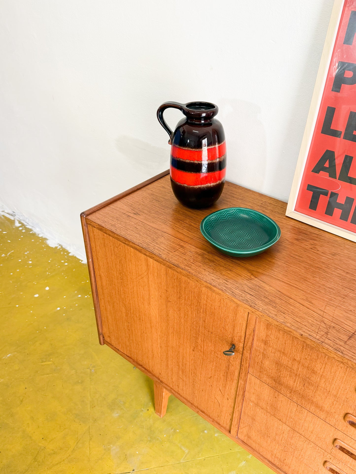 Sideboard design svedese vintage anni 60 [91sw26295] misure L.160 H.74 P.42